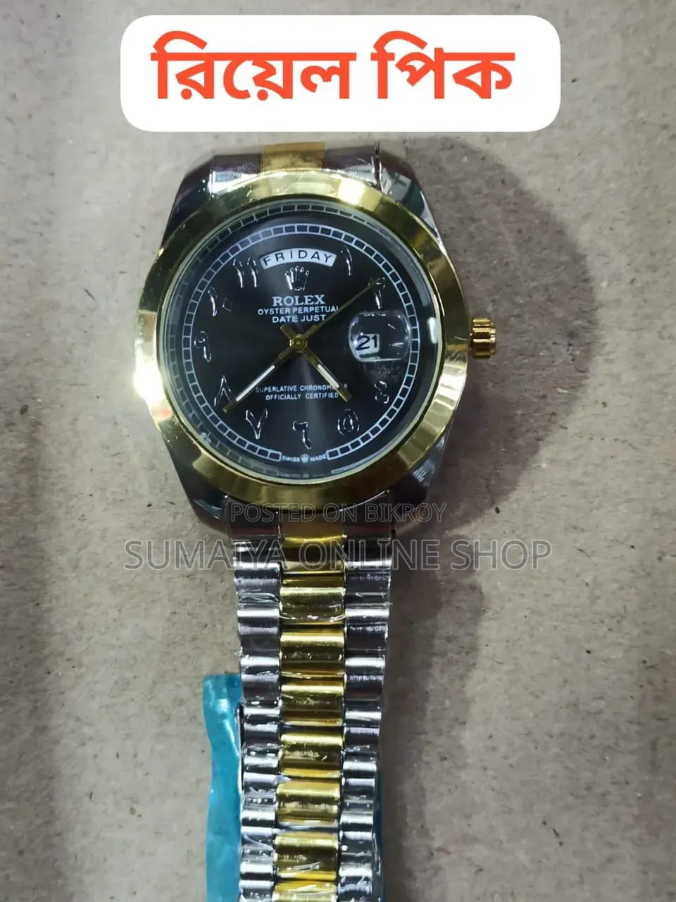 Luxury Premium Quality R-O-L-E-X Watch for Men