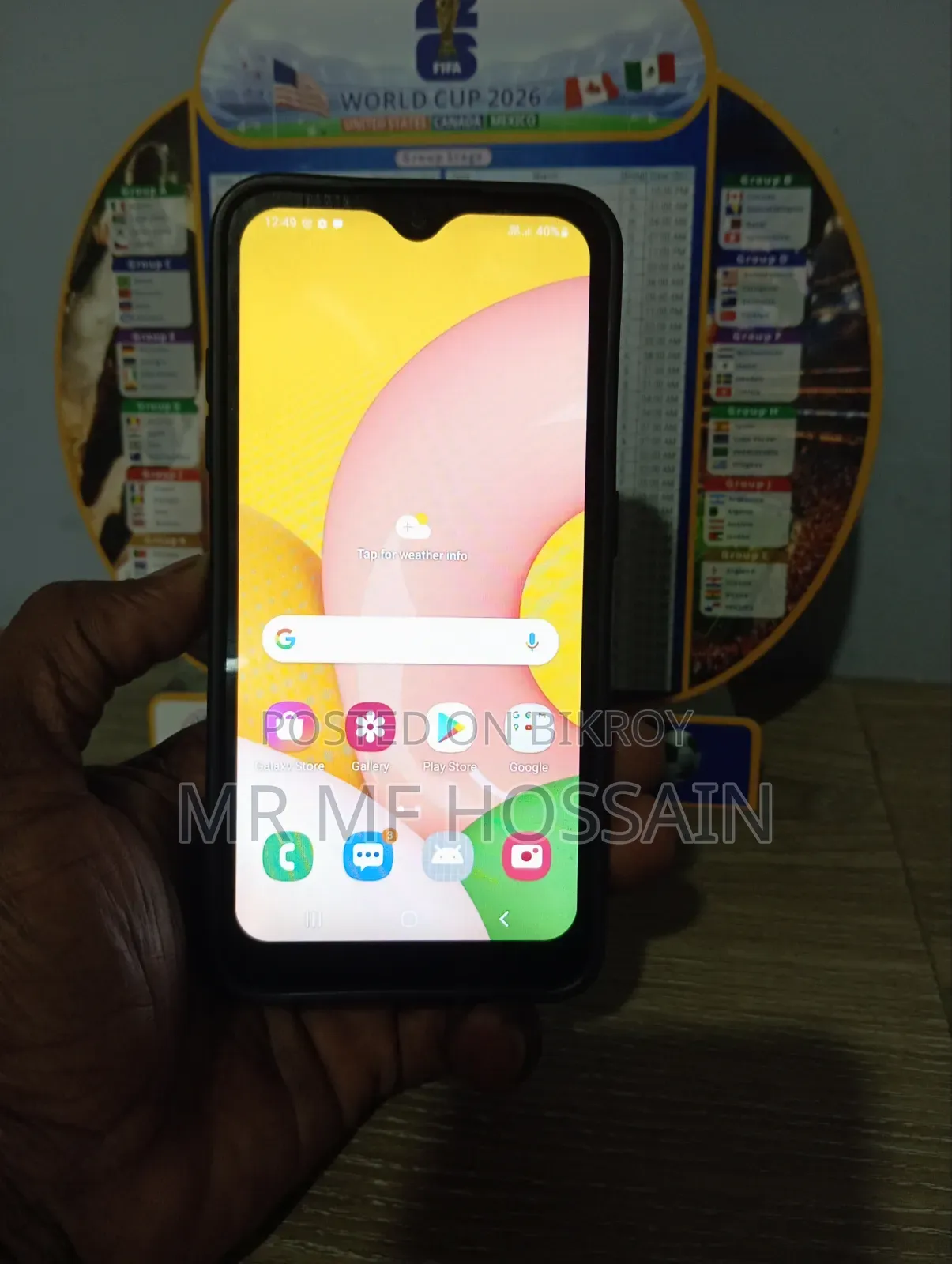 Samsung Galaxy A01 16 GB Black