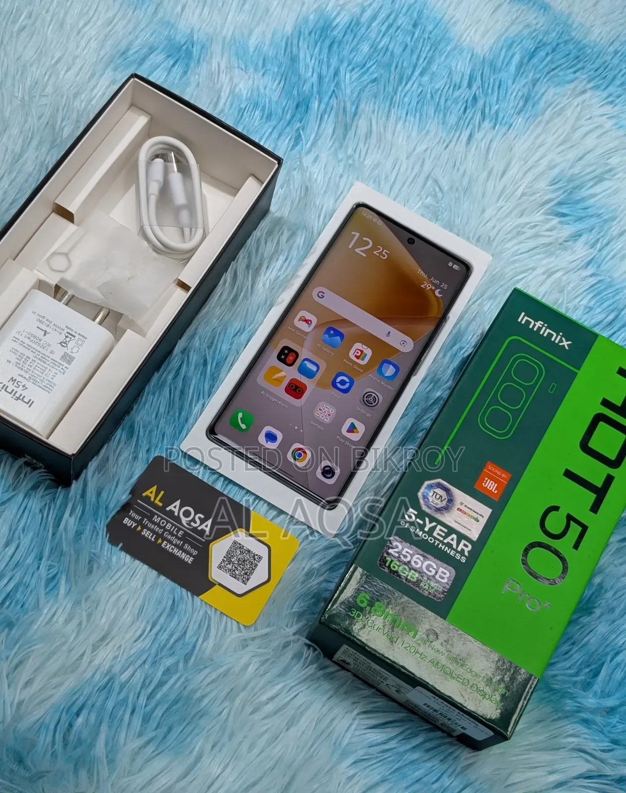 Infinix Hot 50 Pro+ 4G 256 GB Silver