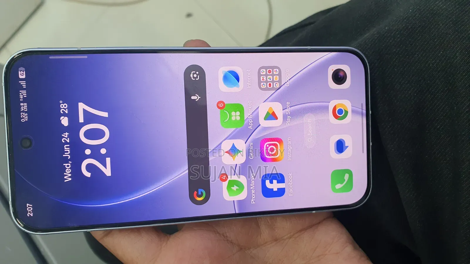 Oppo Reno15 Pro Mini 5G 512 GB White