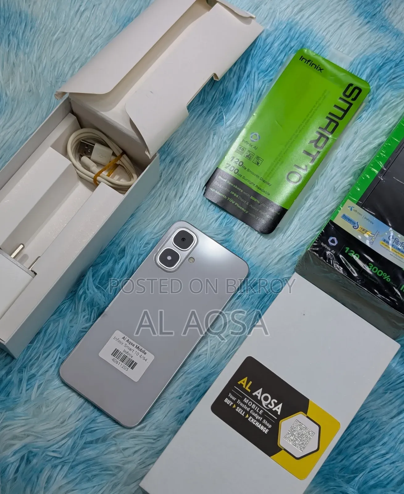 Infinix Smart 10 64 GB Silver