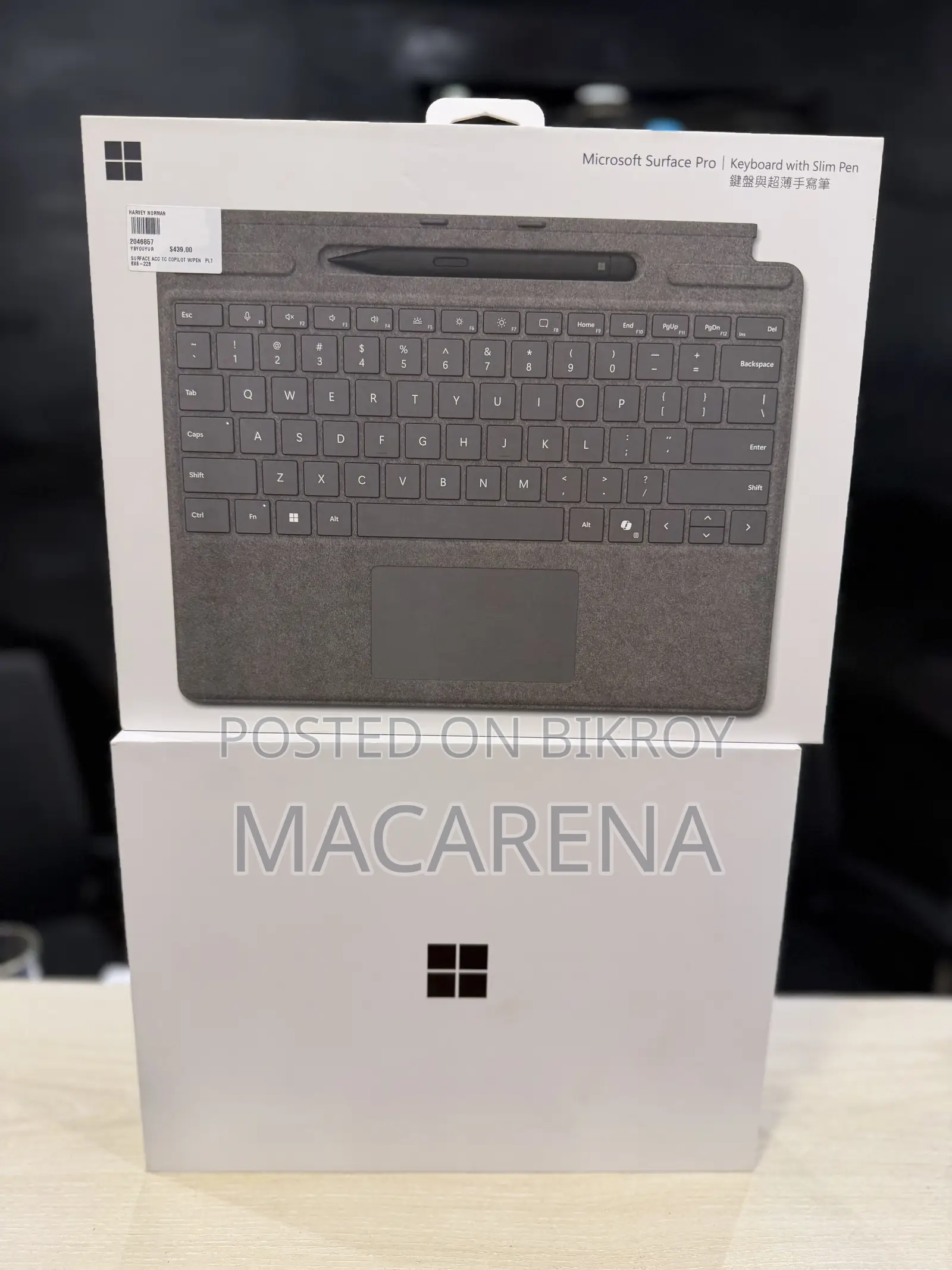 New Microsoft Surface Pro 11th Edition, a Copilot+ PC 16GB SSD 256GB