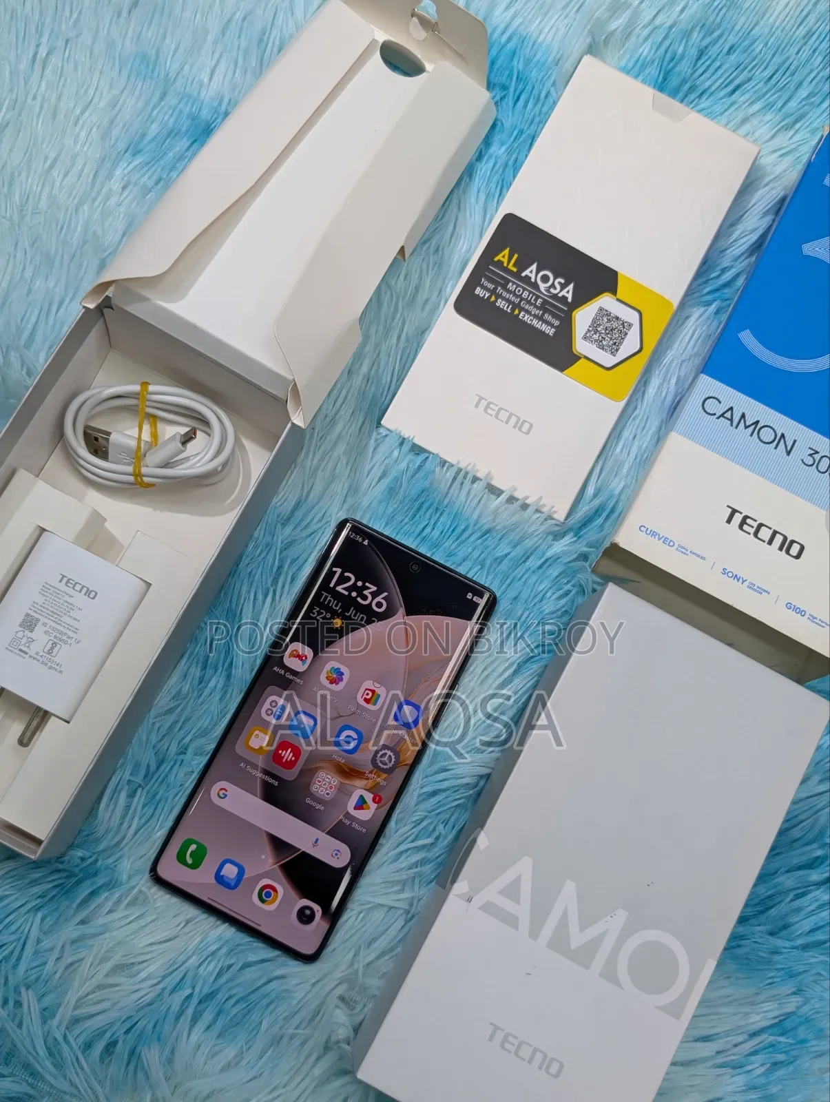 Tecno Camon 30S 256 GB Black