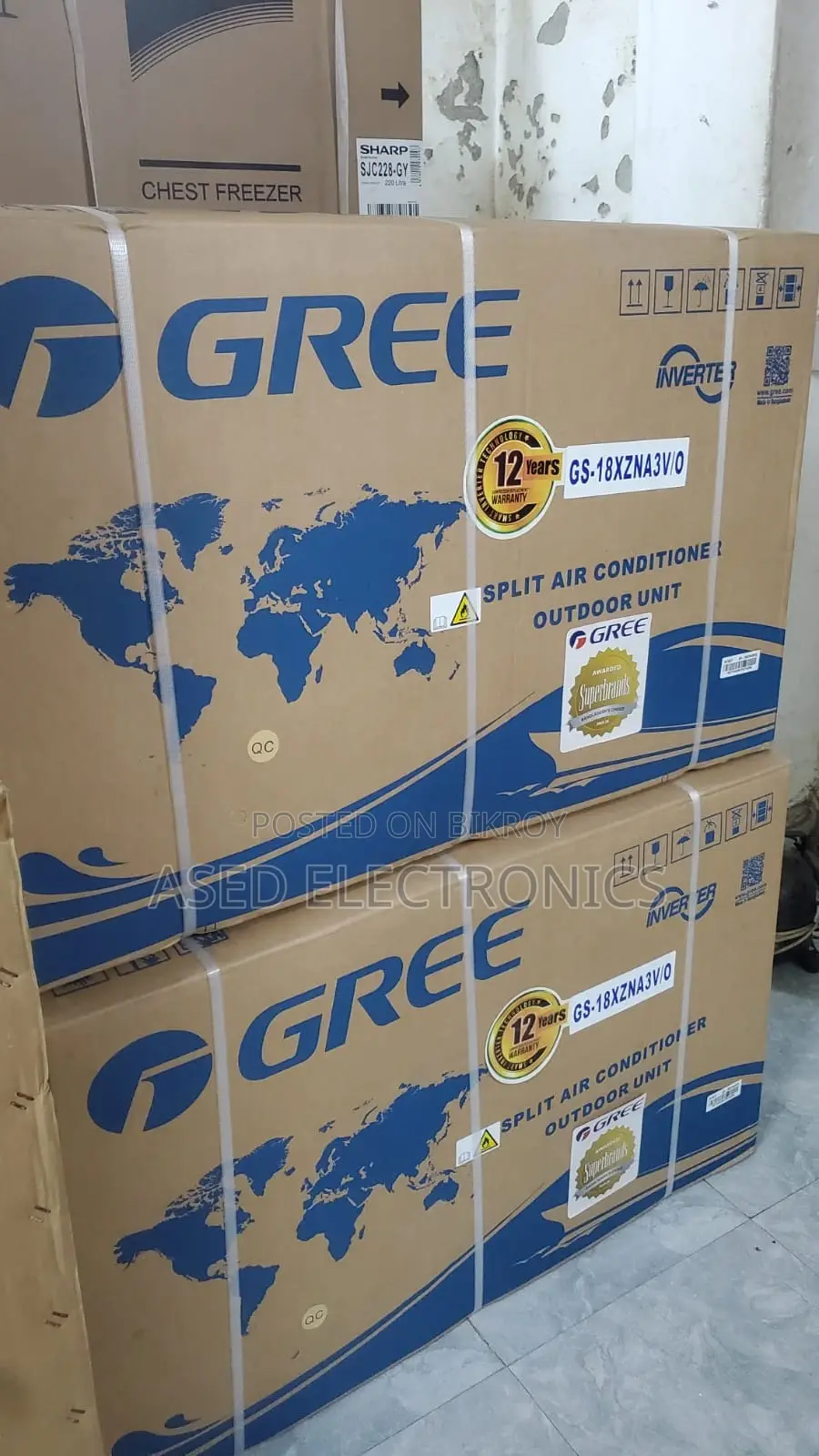 Gree Gs-18xzna3v 1.5 Ton Zeno Inverter Ac