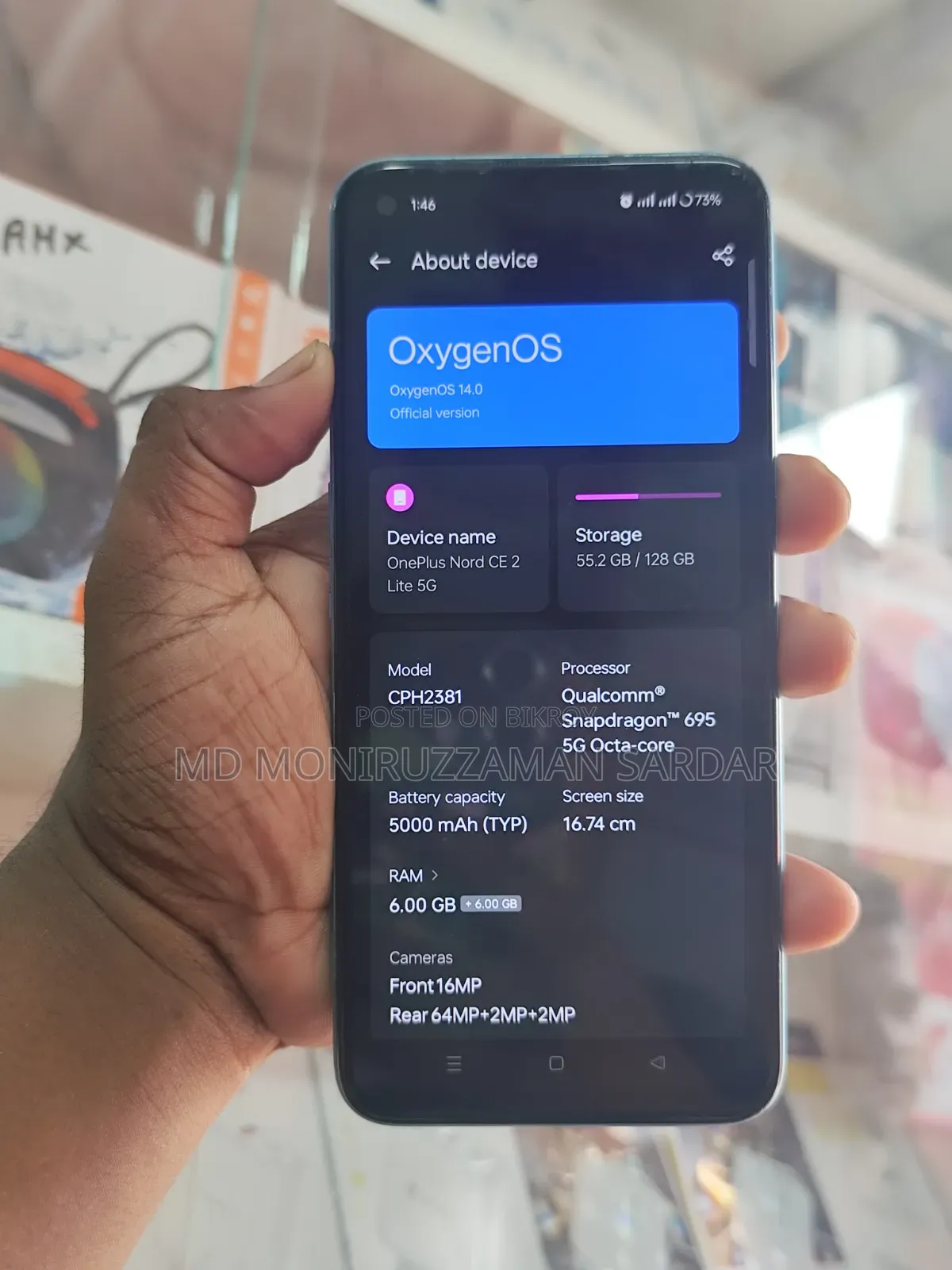 OnePlus Nord CE 2 Lite 5G 128 GB Purple