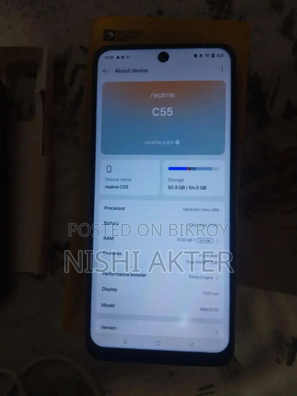 Realme C55 64 GB White
