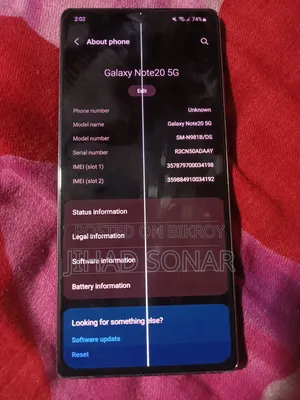 Samsung Galaxy Note 20 5G 256 GB Gray