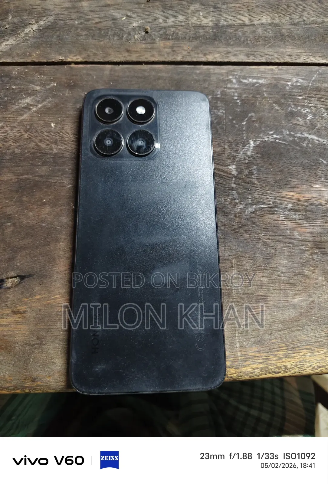 Honor X6a 128 GB Black