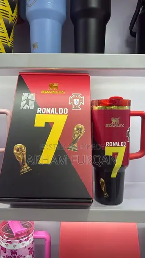Limited Edition Ronaldo Messi 40oz Tumbler