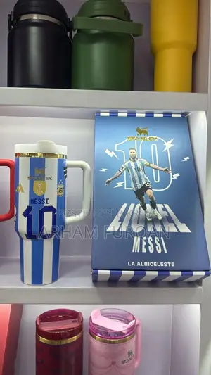 Limited Edition Ronaldo Messi 40oz Tumbler