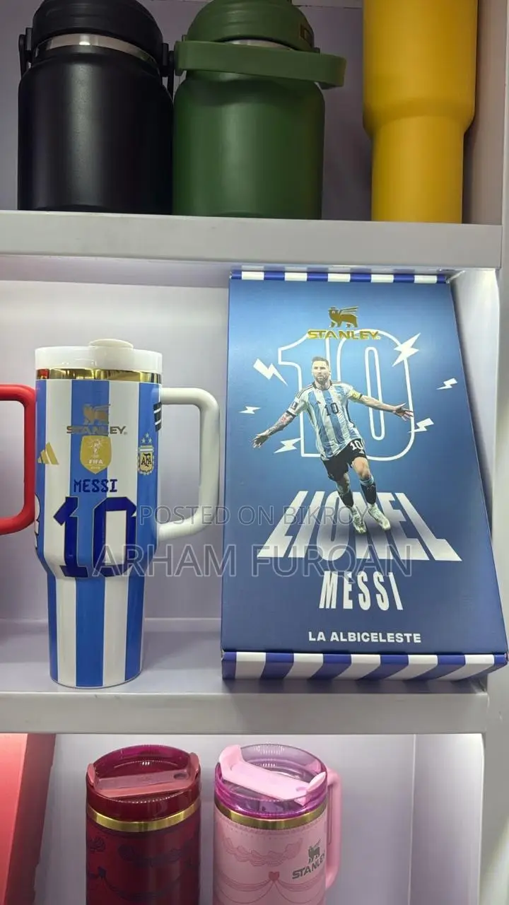 Limited Edition Ronaldo Messi 40oz Tumbler
