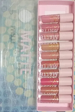 Flarnnor Lip Liner Pudaier Matte Lasting Lipstick Set