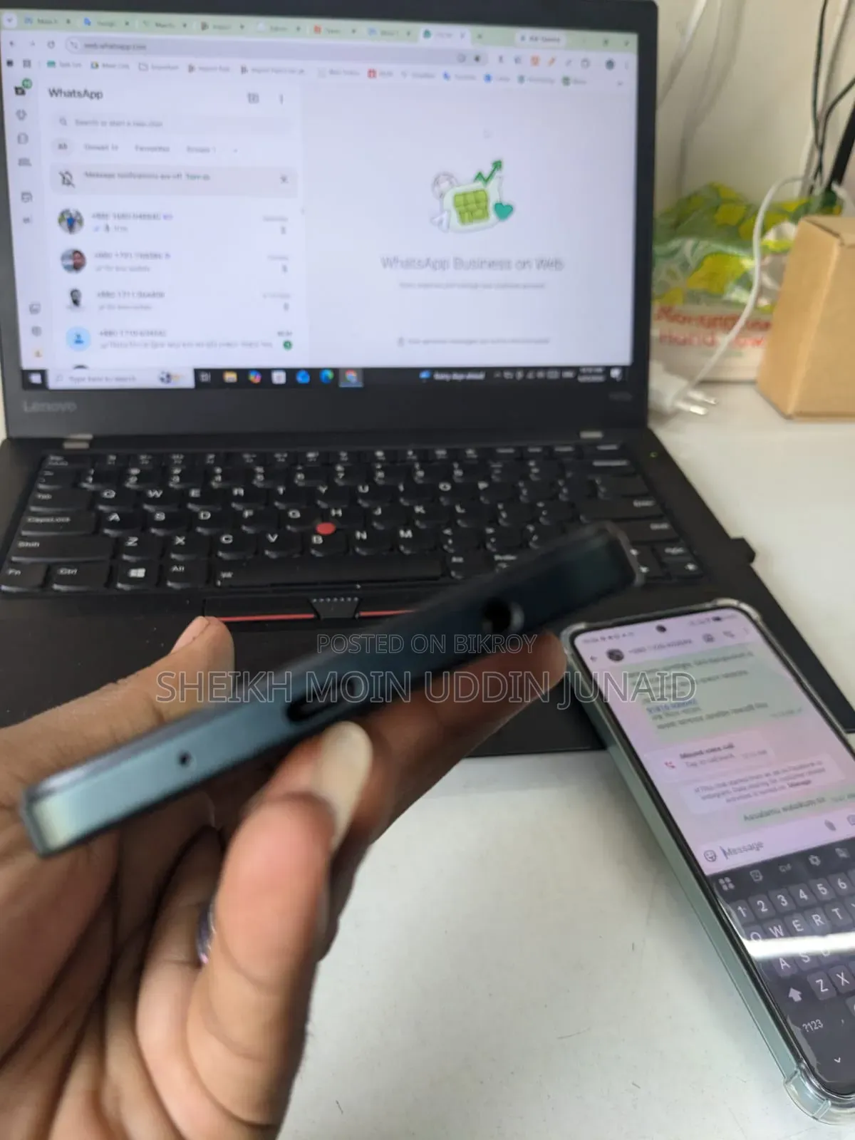 Vivo Y04 64 GB Blue