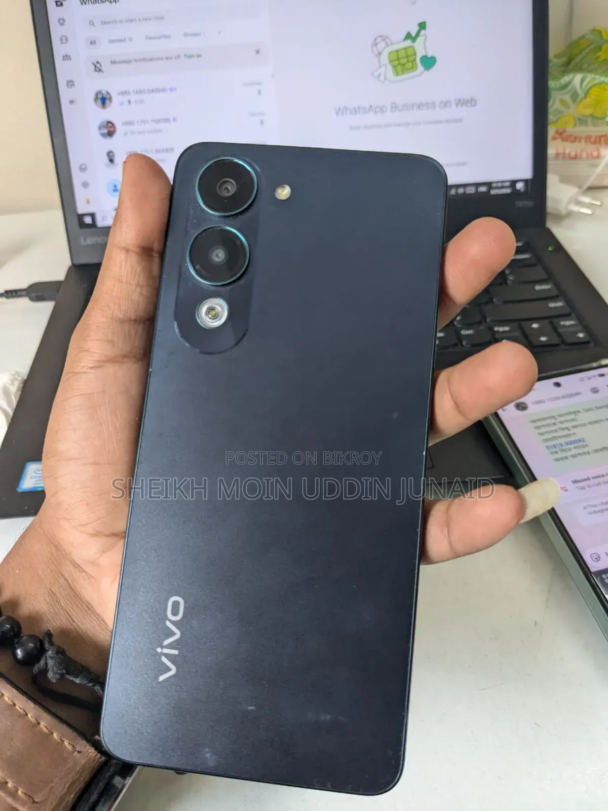 Vivo Y04 64 GB Blue