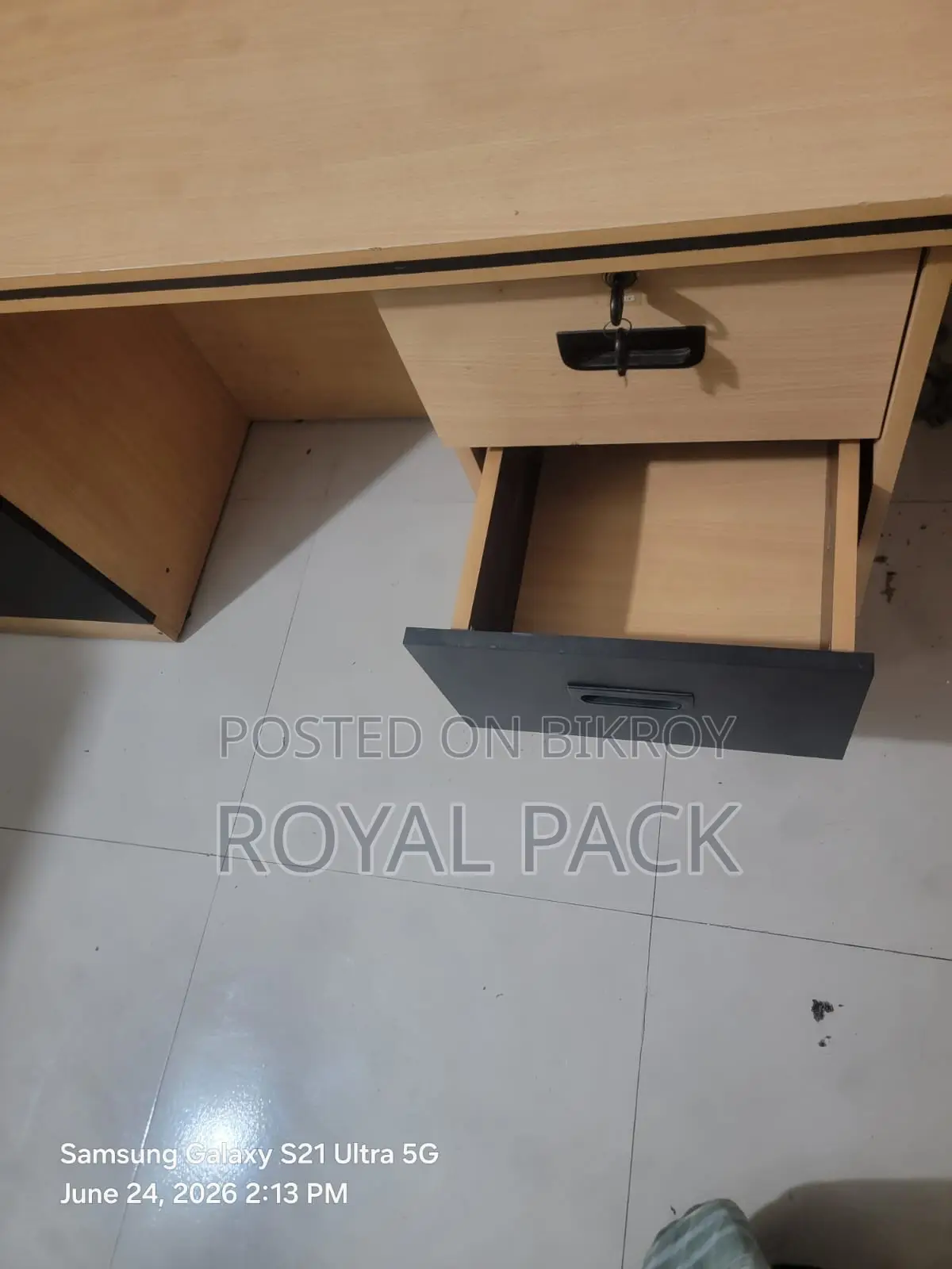 Secretariat Table and High-Back Revolving Chair for Sale at 50% Off