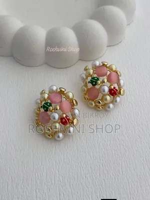 Pearl Gold Earrings