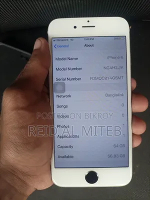 Apple iPhone 6 64 GB Silver