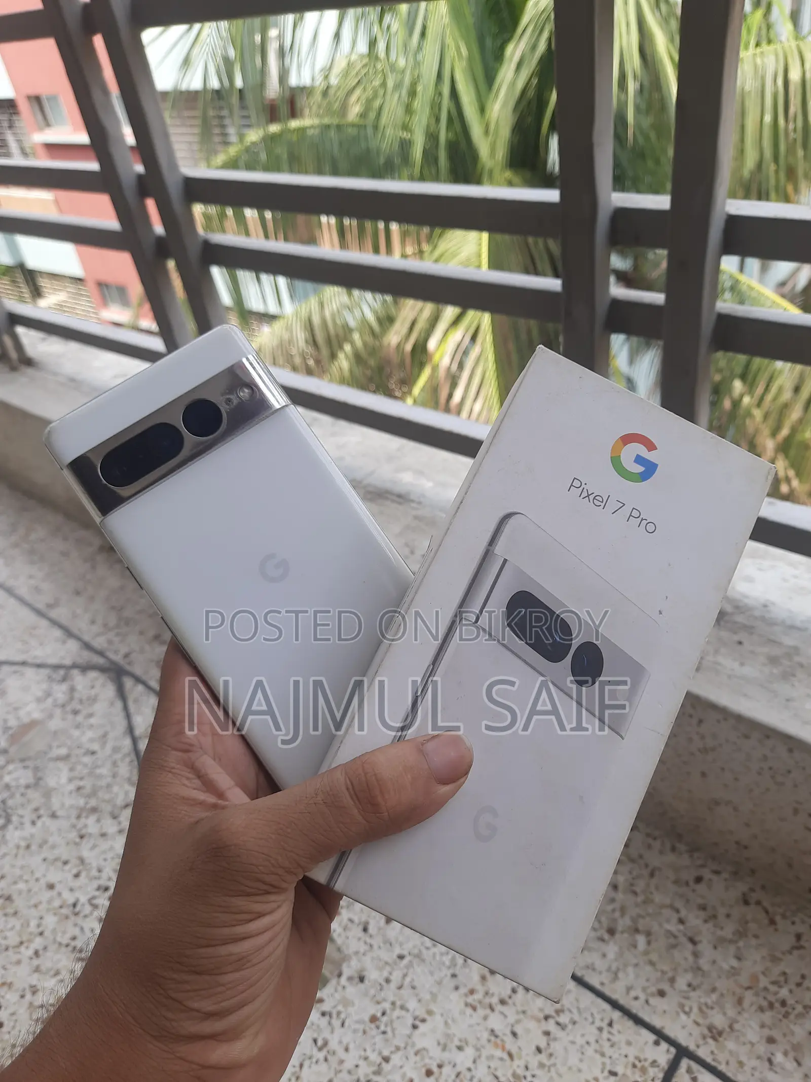 Google Pixel 7 Pro 128 GB White