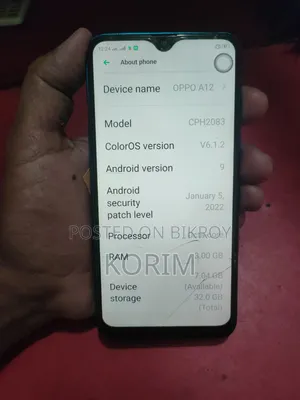 Oppo A12 32 GB Blue