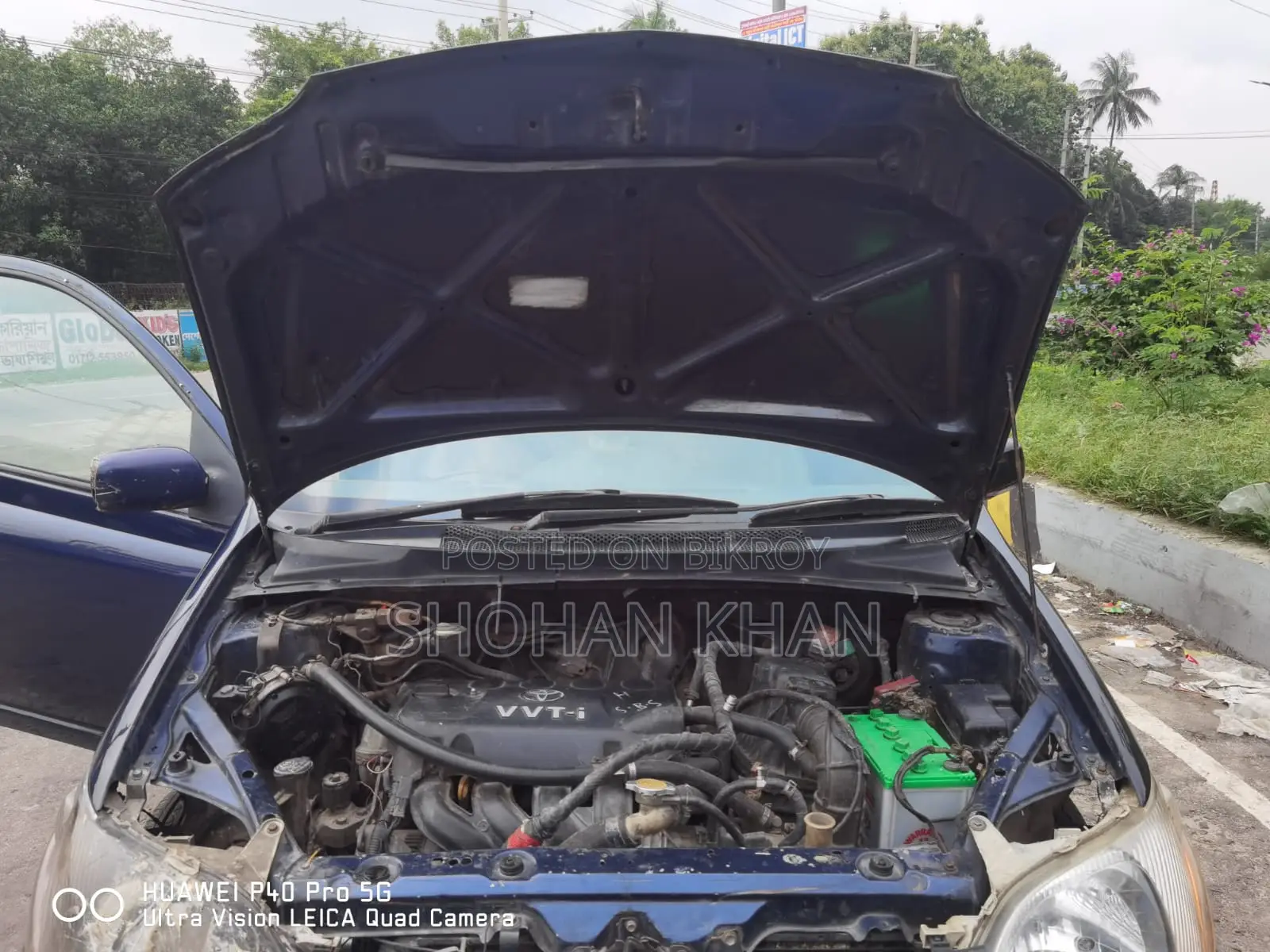 Toyota Platz 1.0 Front Wheel Drive 2000 Blue