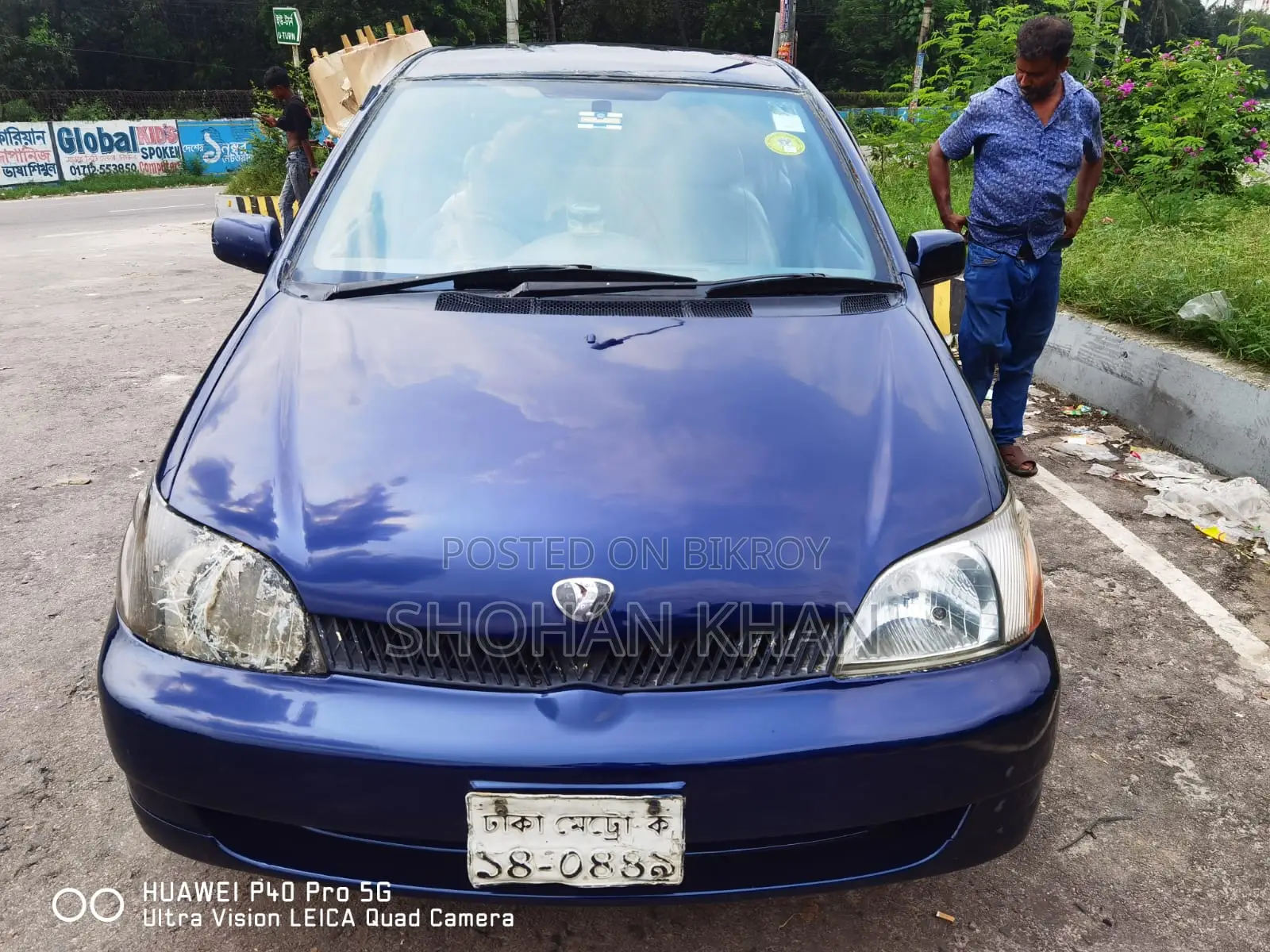 Toyota Platz 1.0 Front Wheel Drive 2000 Blue