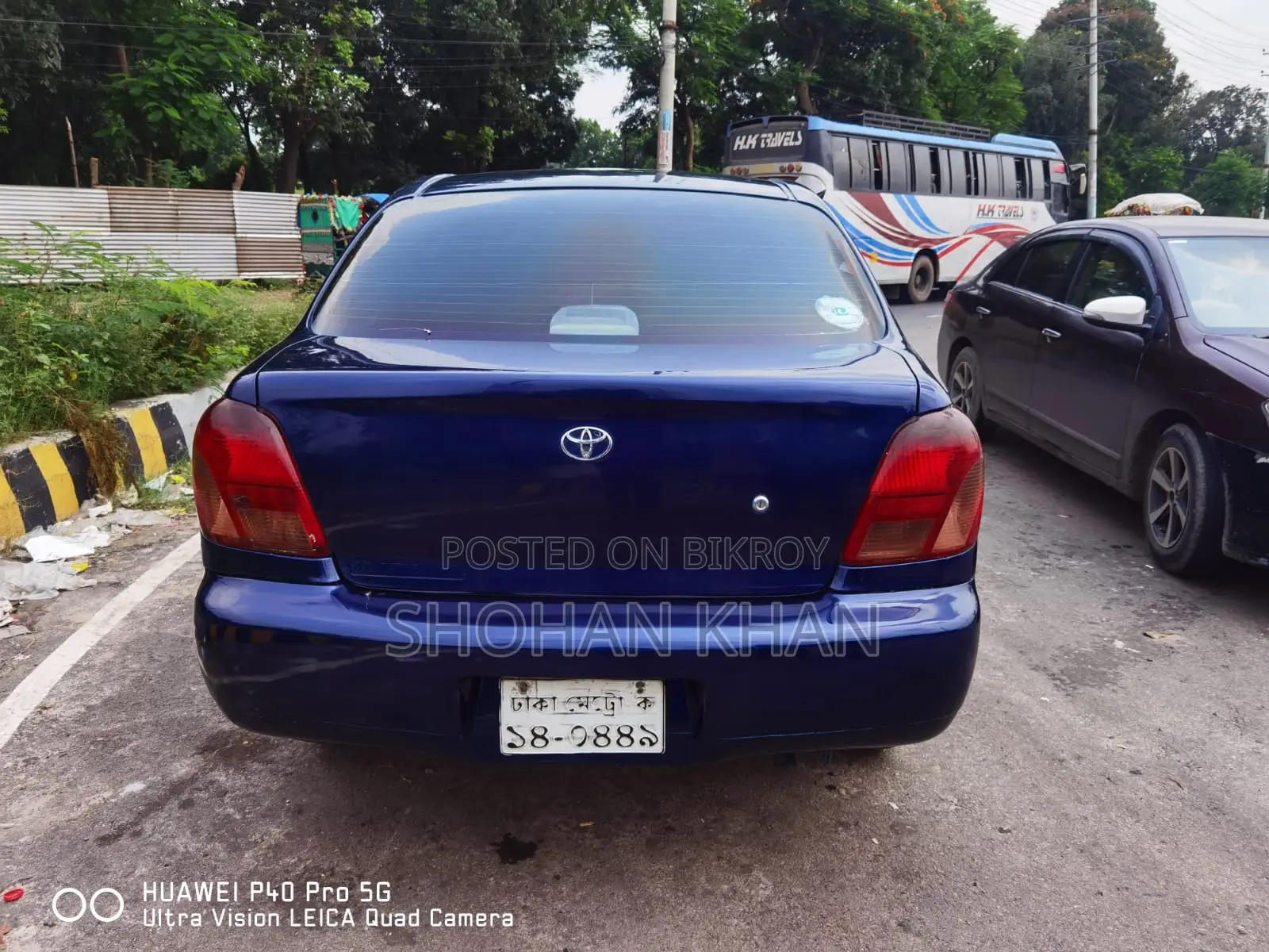 Toyota Platz 1.0 Front Wheel Drive 2000 Blue