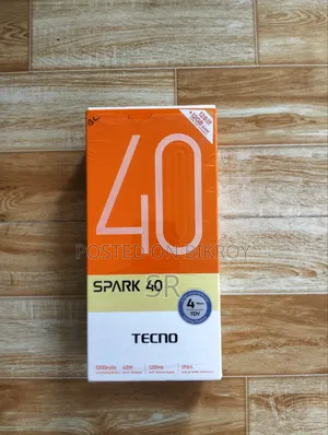 Tecno Spark 40 128 GB Black
