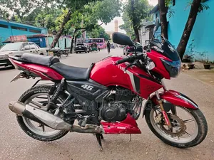 TVS Apache RTR 160 2V 2018 Red