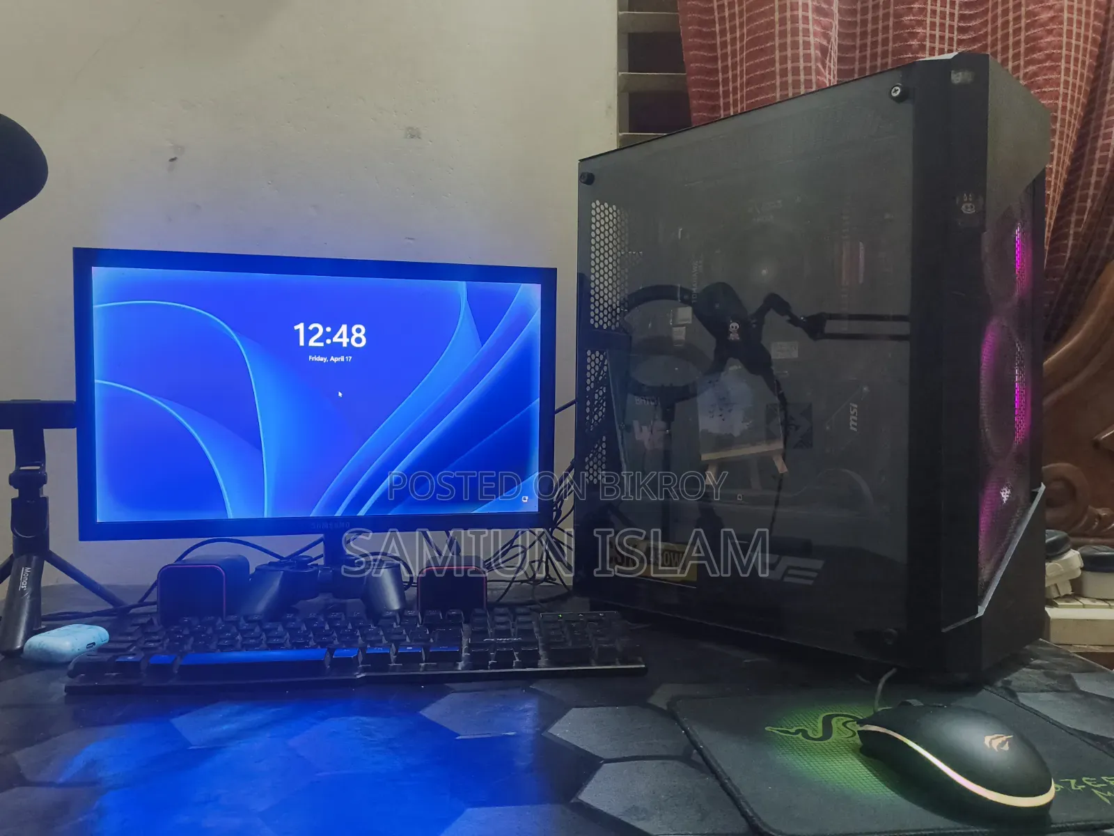 Desktop Computer MSI AG270 2PC 16GB AMD Ryzen 5 SSD 256GB