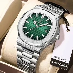 Poedagar 613 Luxury Stainless Steel Strap Watch