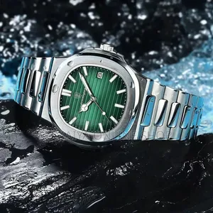 Poedagar 613 Luxury Stainless Steel Strap Watch