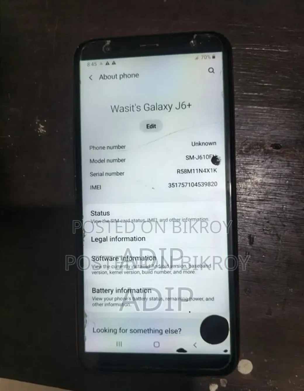 Samsung Galaxy J6+ 32 GB Red