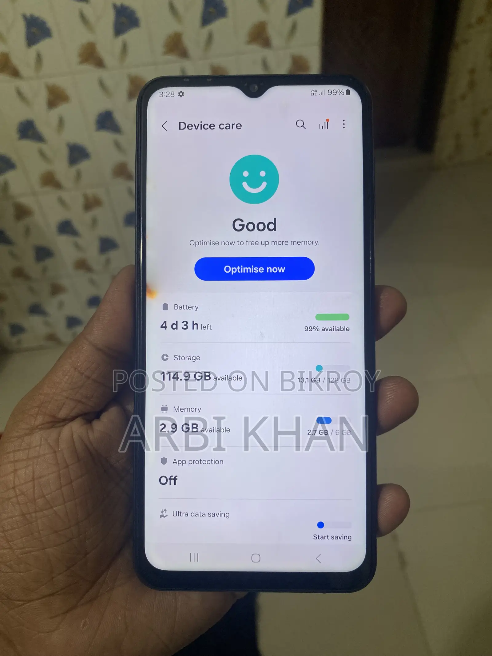 Samsung Galaxy F13 128 GB Blue