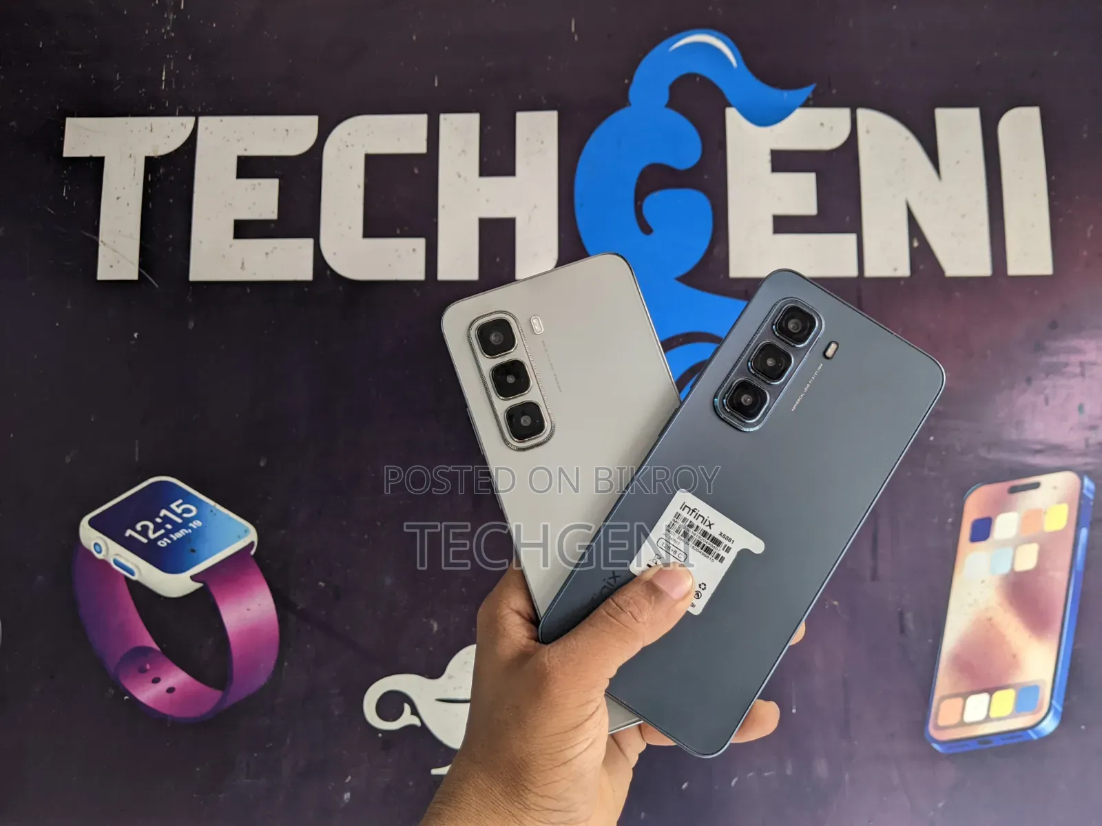 Infinix Hot 50 Pro 4G 128 GB White