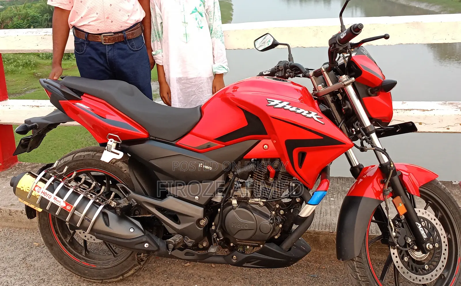 Hero Hero Hunk 150R Dual Disc ABS 2022 Red