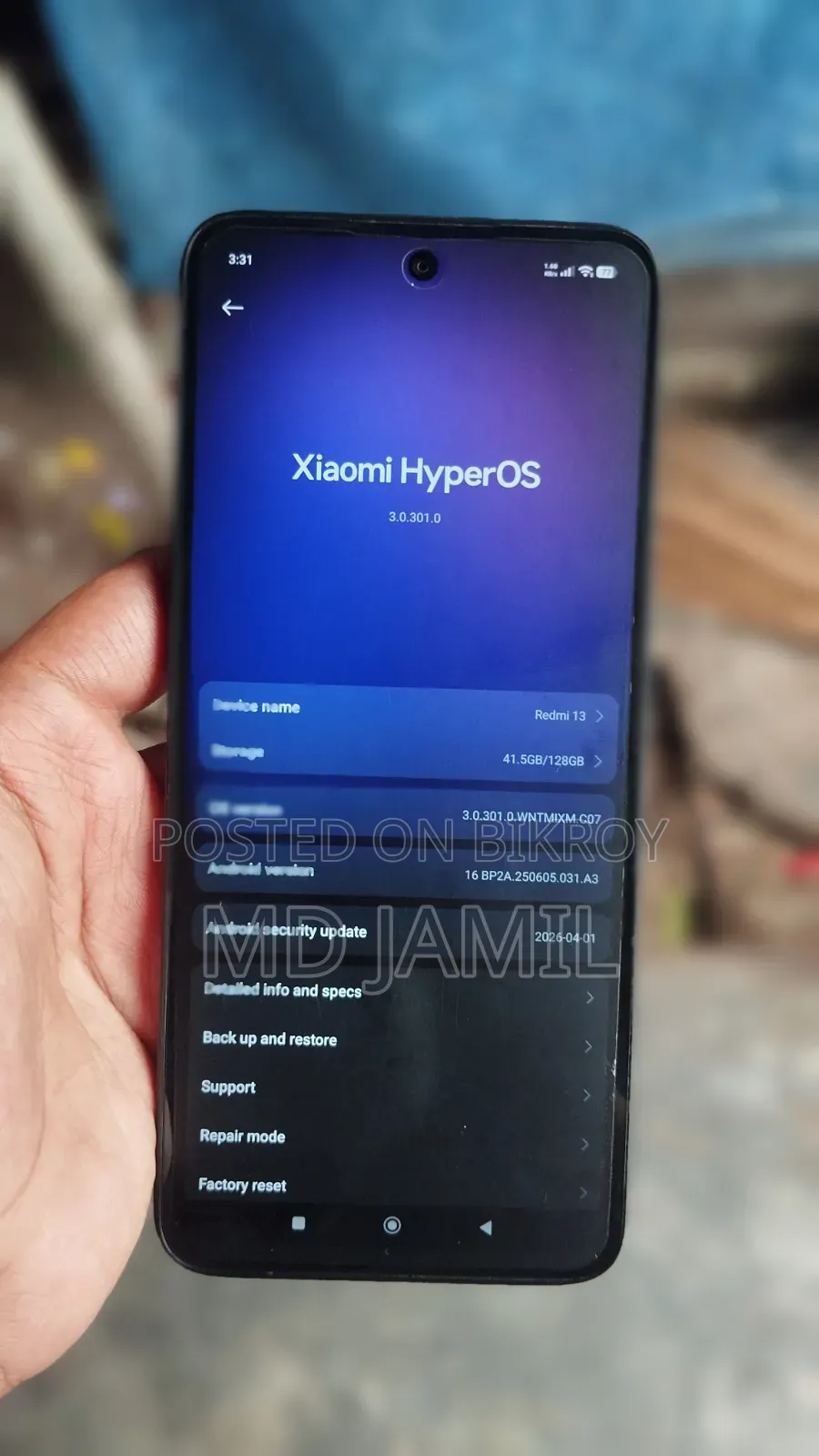 Xiaomi Redmi 13 128 GB Black