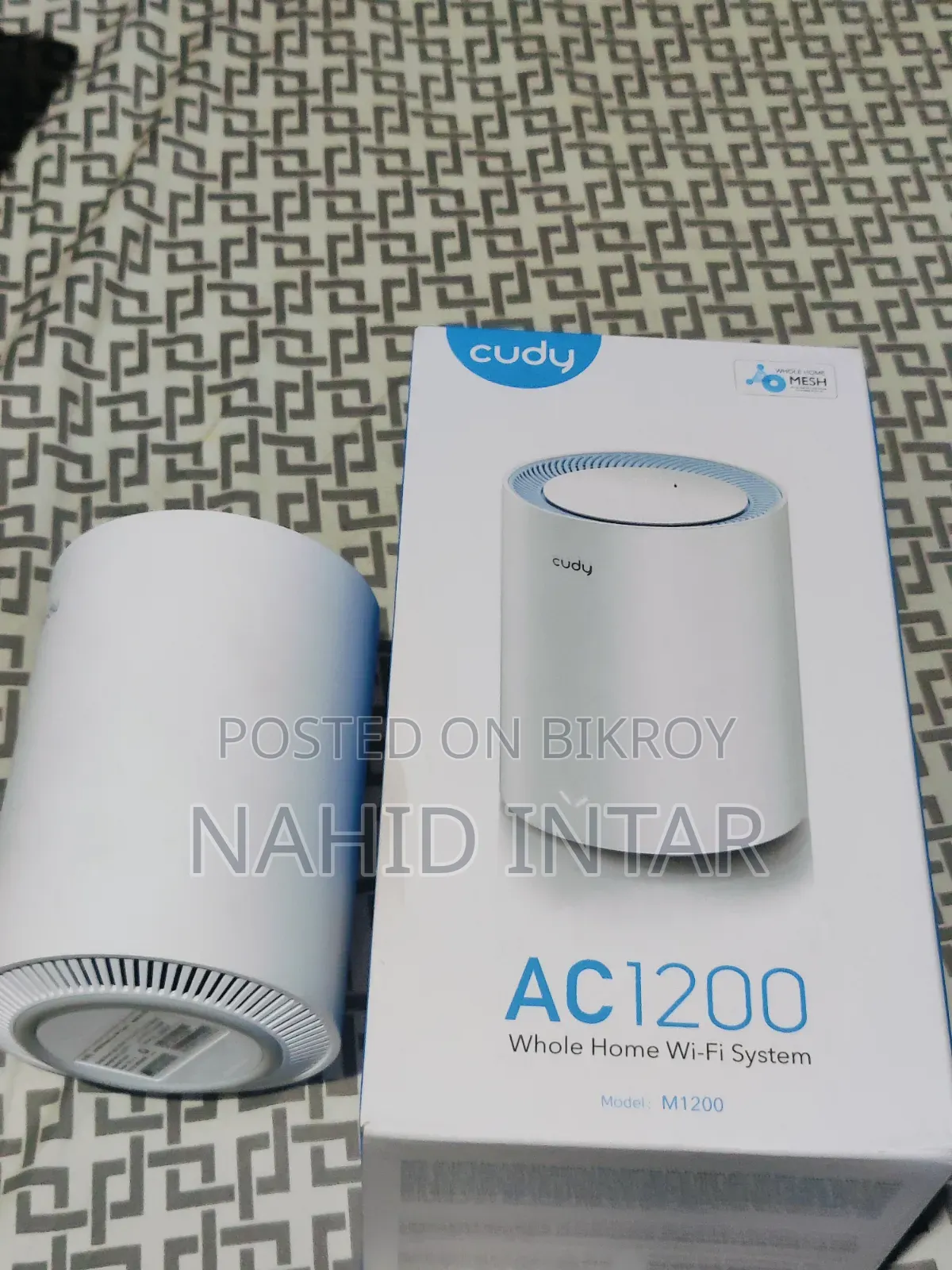 Cudy M1200 Ac1200 Dual Band Mesh Router (1 Pack)