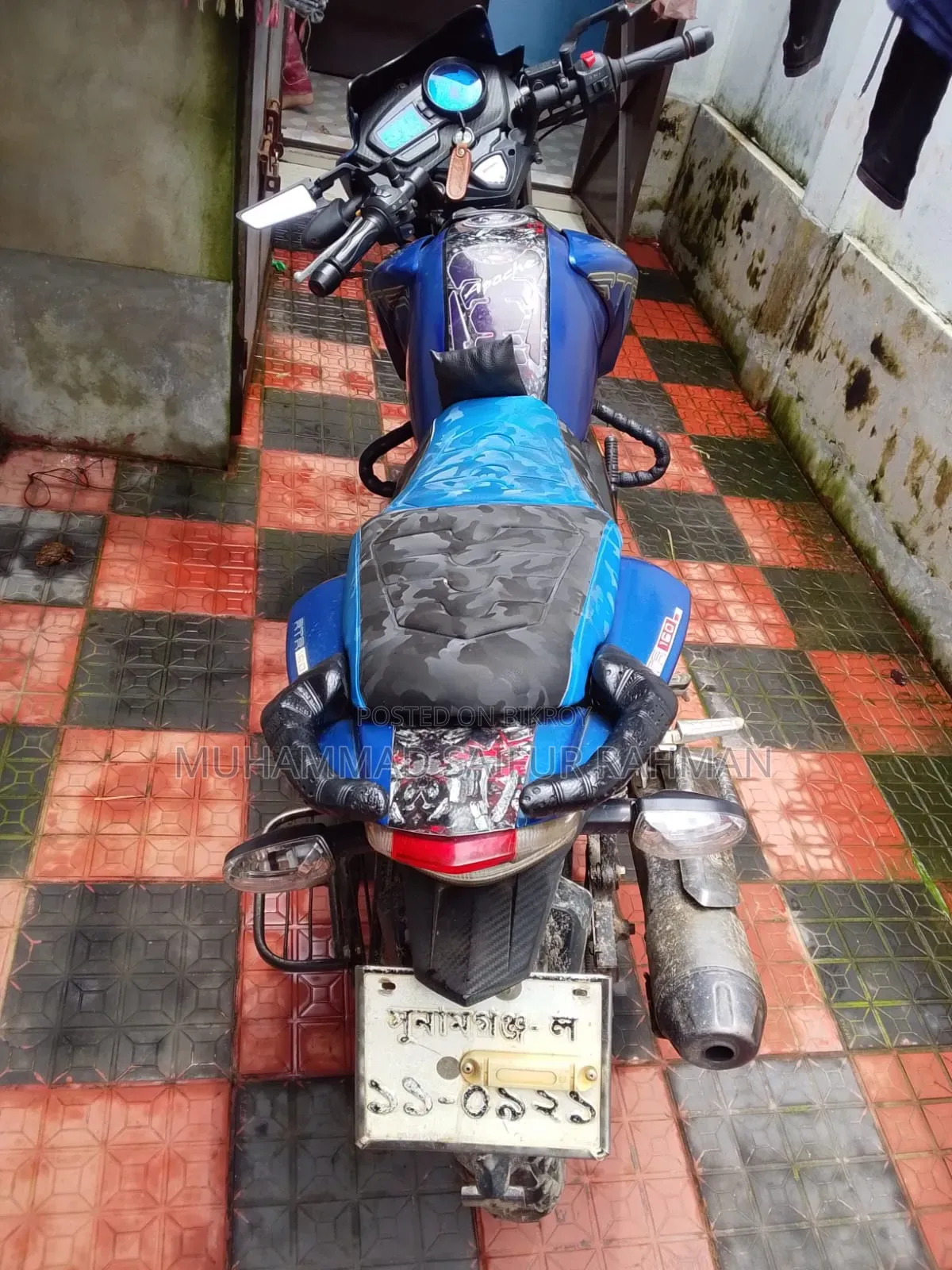 TVS Apache RTR 160 2V 2019 Blue