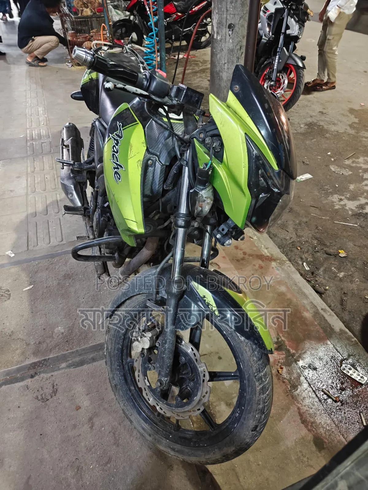 TVS Apache RTR 160 2V 2017 Green