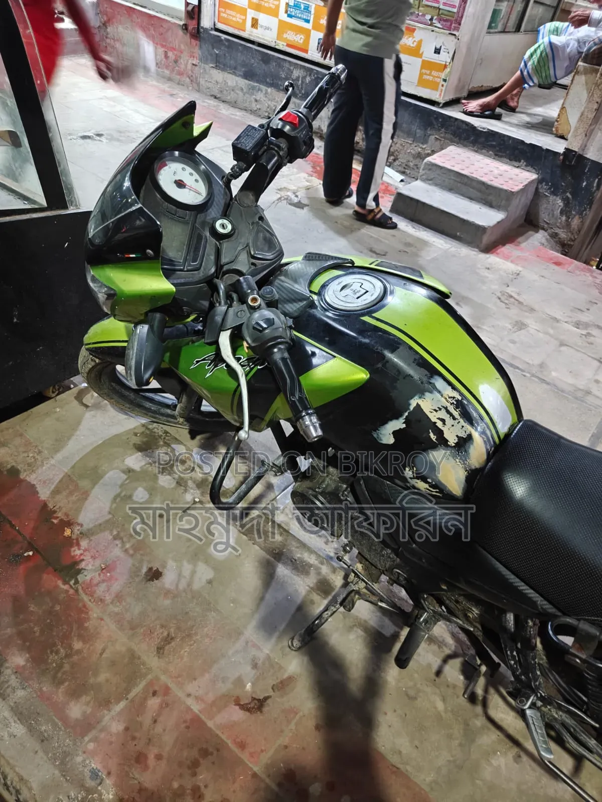 TVS Apache RTR 160 2V 2017 Green