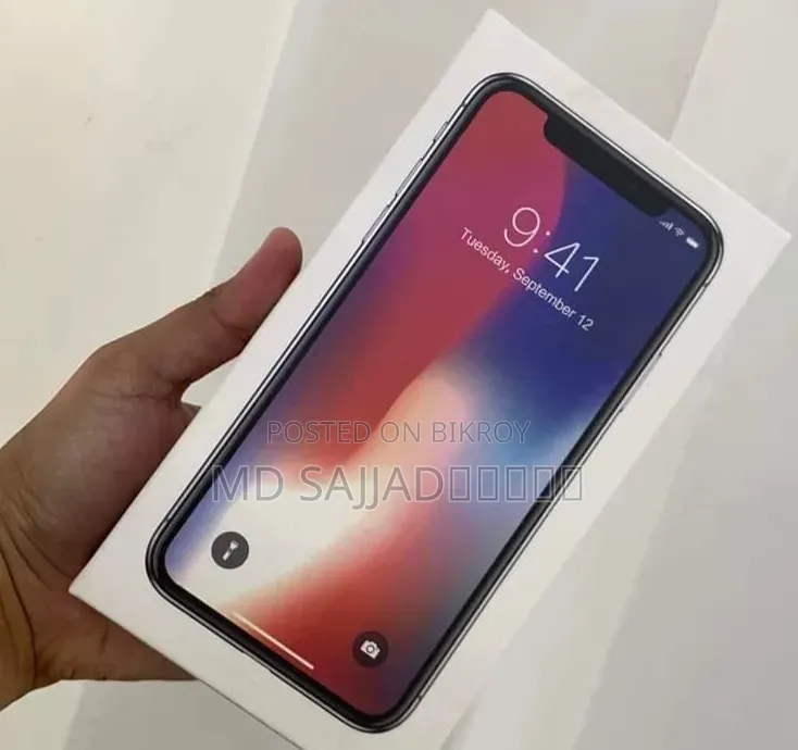 New Apple iPhone X 256 GB White