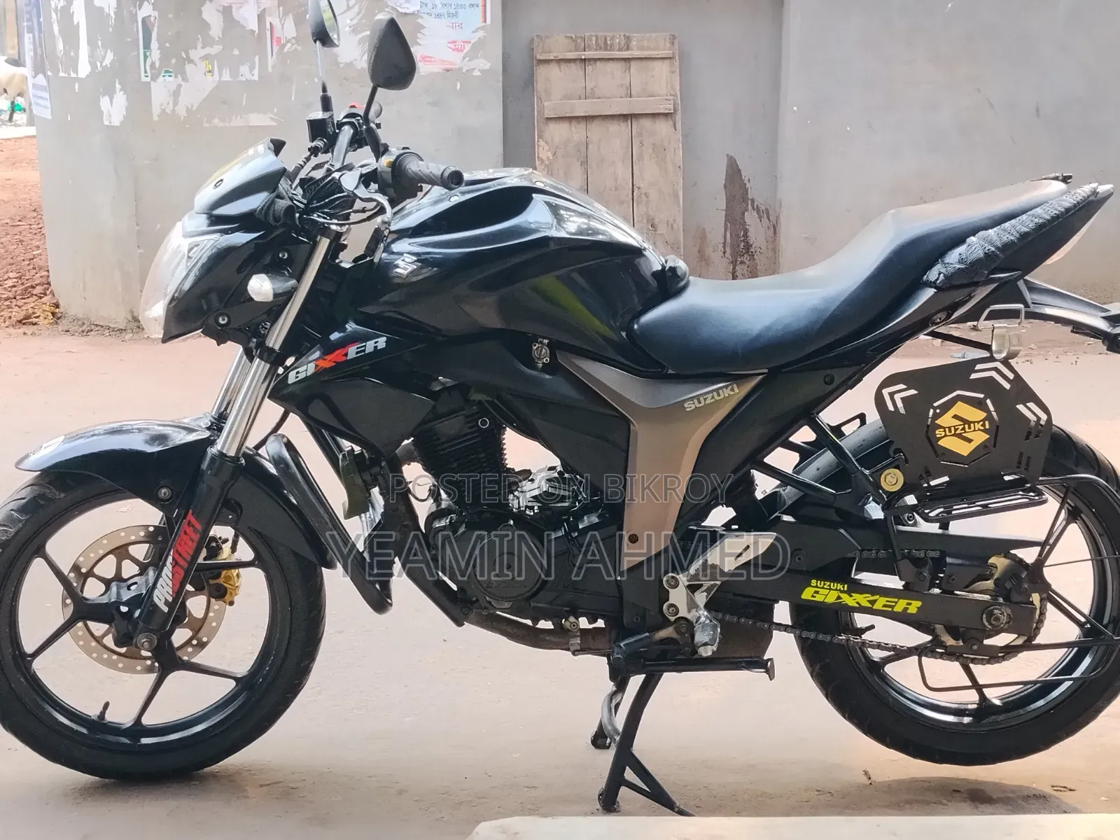 Suzuki Gixxer Monotone 2019 Black