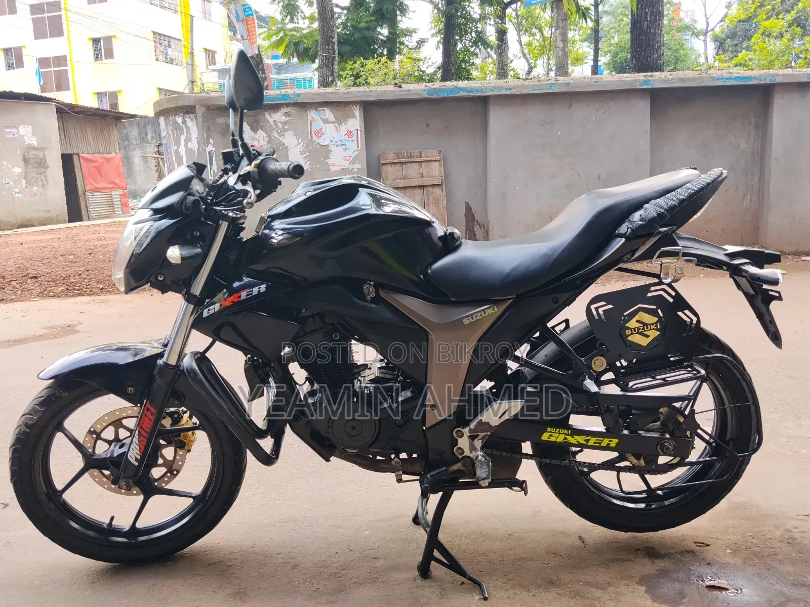 Suzuki Gixxer Monotone 2019 Black