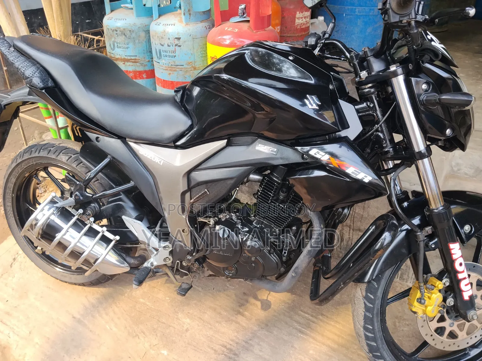 Suzuki Gixxer Monotone 2019 Black