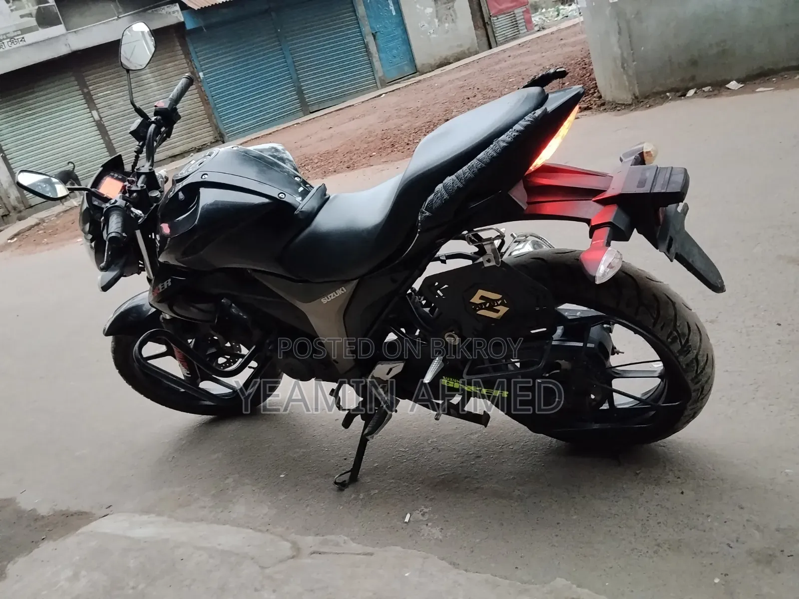 Suzuki Gixxer Monotone 2019 Black