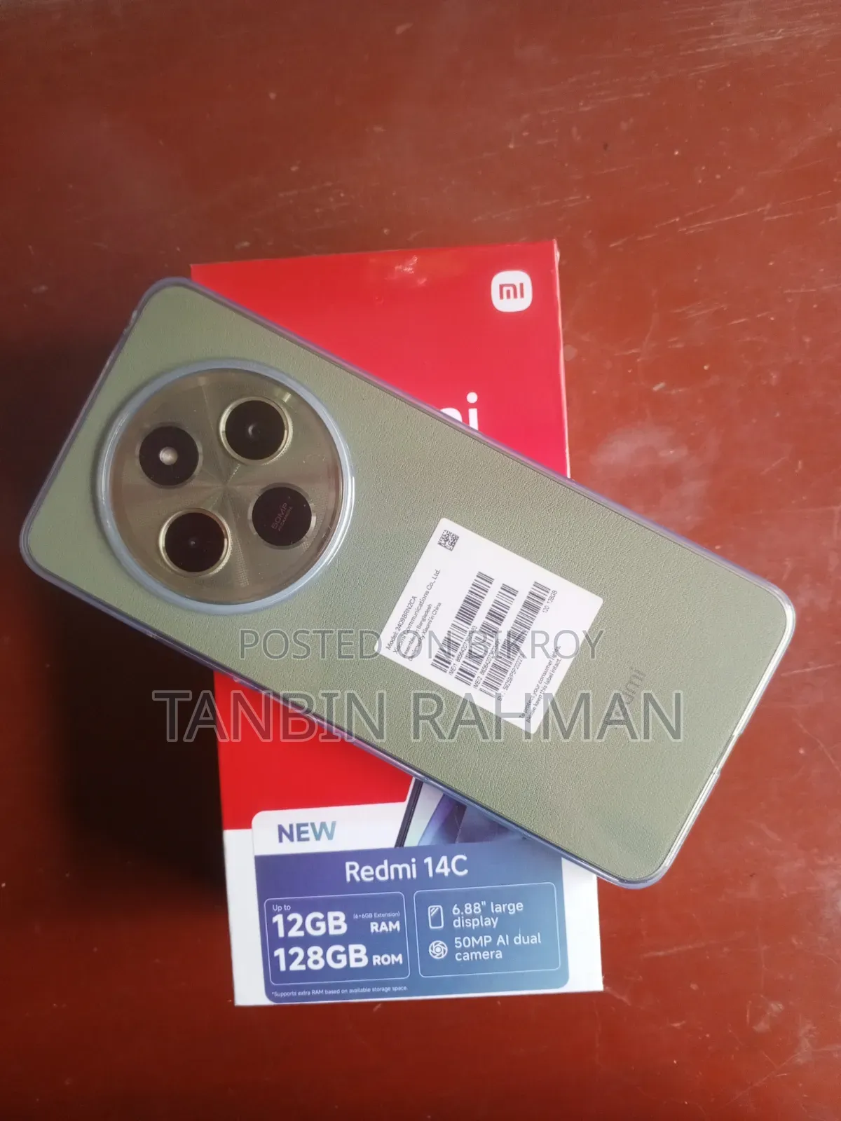 Xiaomi Redmi 14C 128 GB Green