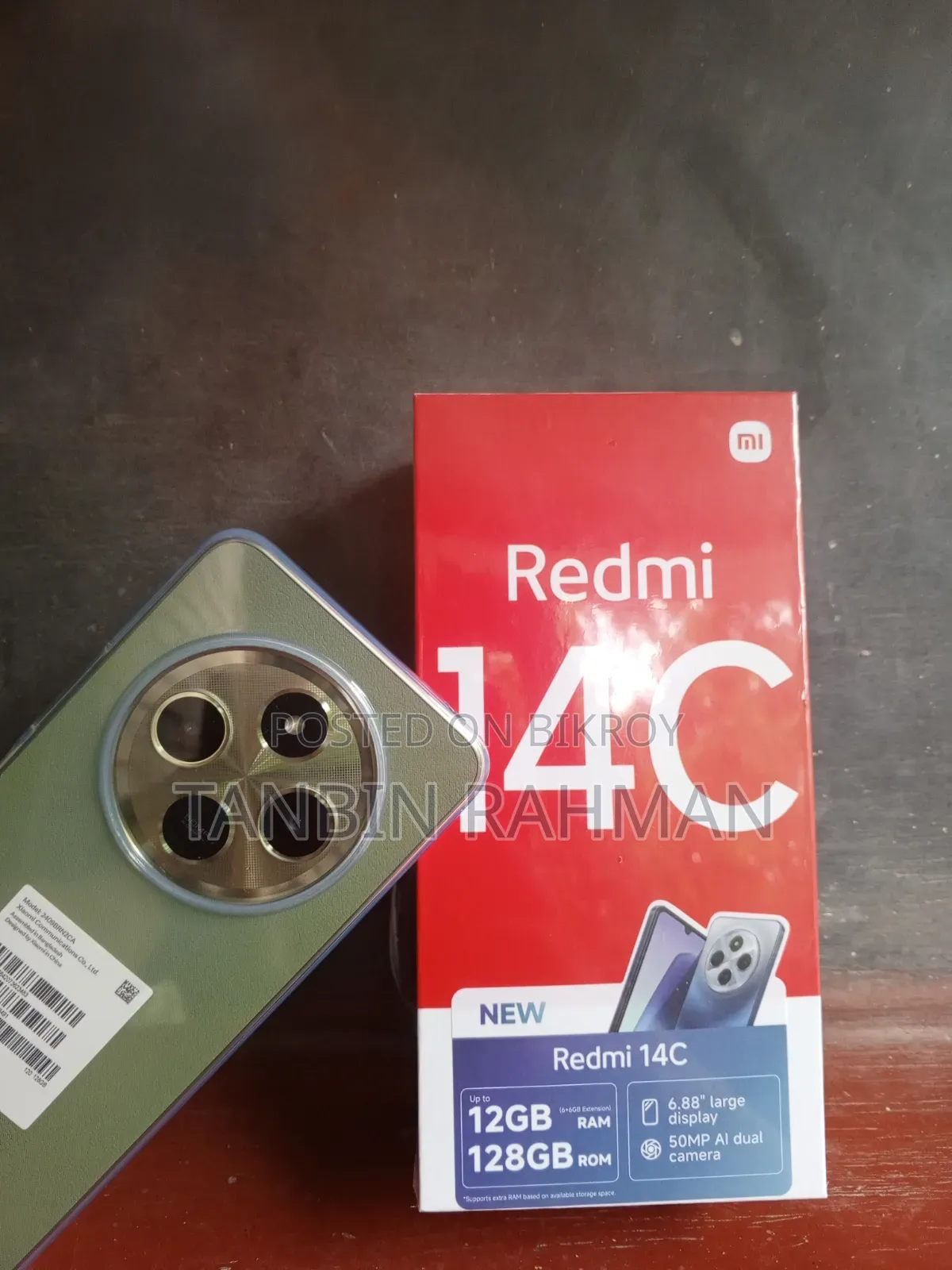 Xiaomi Redmi 14C 128 GB Green