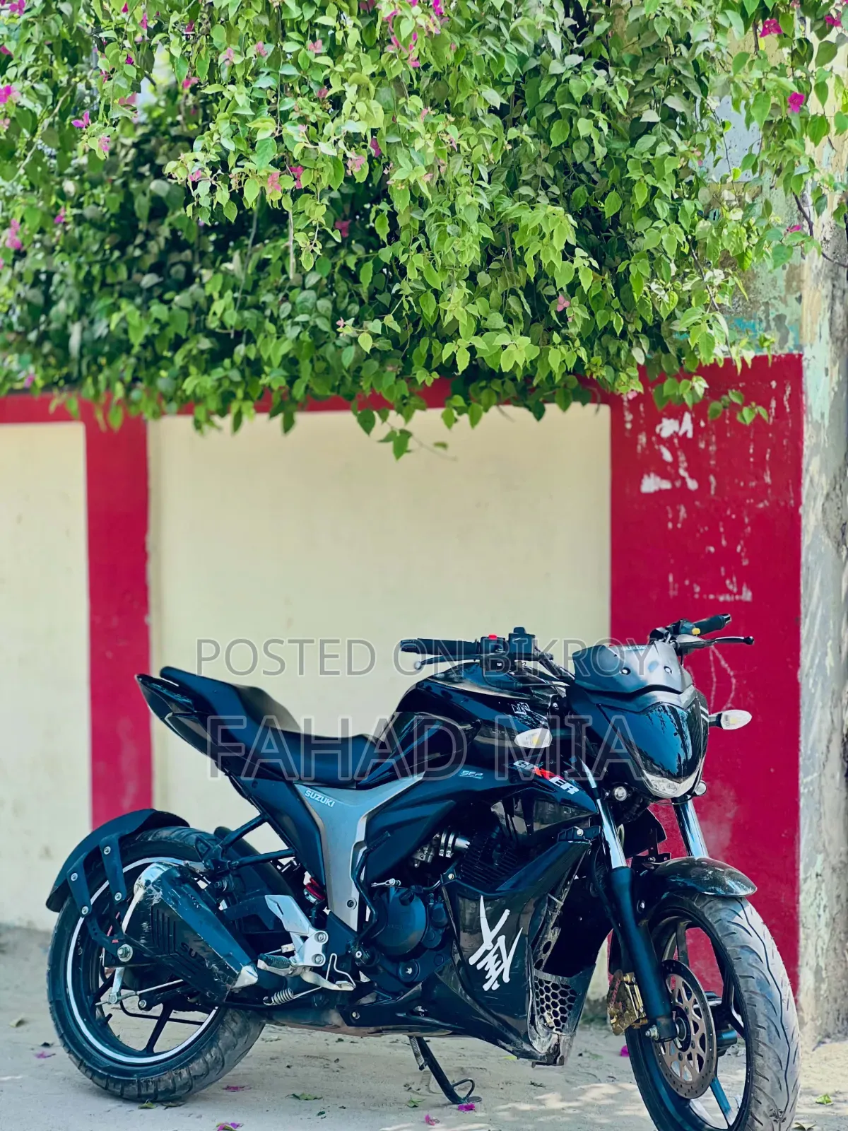 New Suzuki Gixxer Monotone 2023 Black
