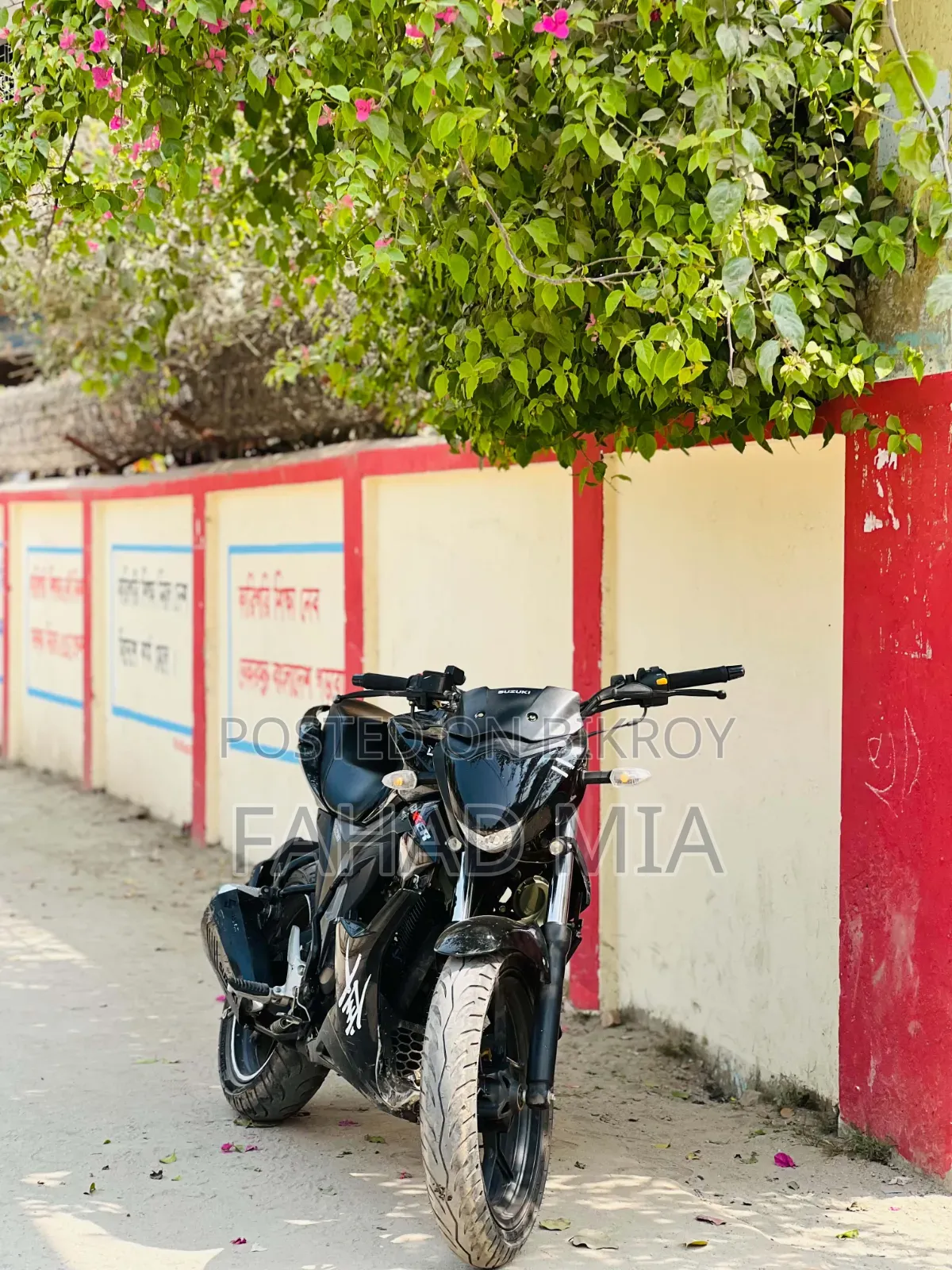 New Suzuki Gixxer Monotone 2023 Black