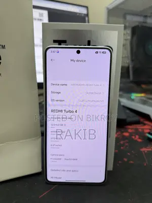 Xiaomi Redmi Turbo 4 256 GB White
